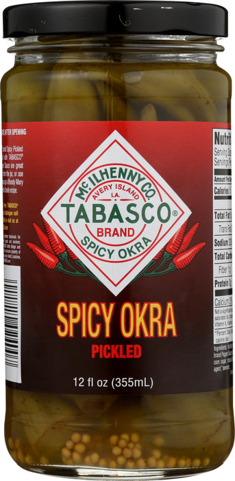 TABASCO: Pickled Spicy Okra, 12 oz