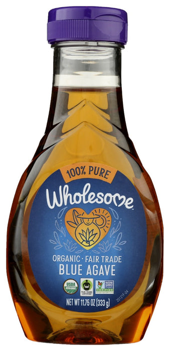WHOLESOME SWEETENERS: Organic Blue Agave, 11.75 oz