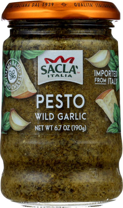 SACLA: Pesto Wild Garlic, 6.7 OZ