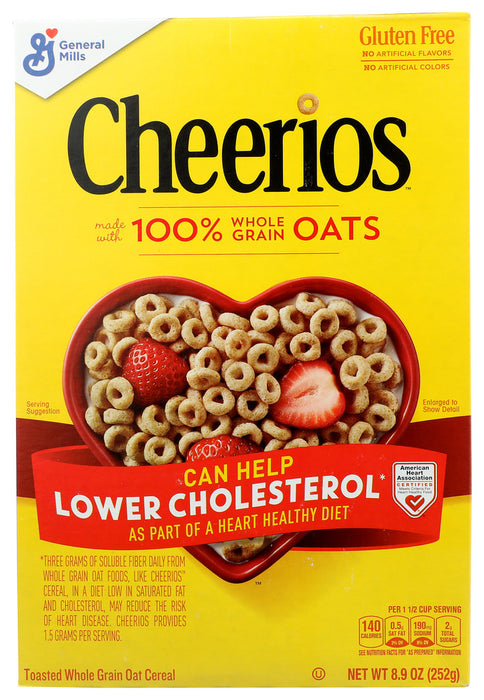 GENERAL MILLS: Cheerios Toasted Whole Grain Oat Cereal, 8.9 oz