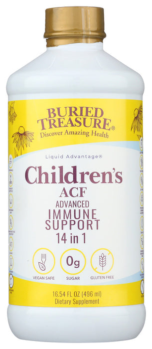 BURIED TREASURE: Acute Cold and Flu Children, 16 oz