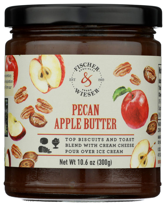 FISCHER & WIESER: Pecan Apple Butter, 10.9 Oz