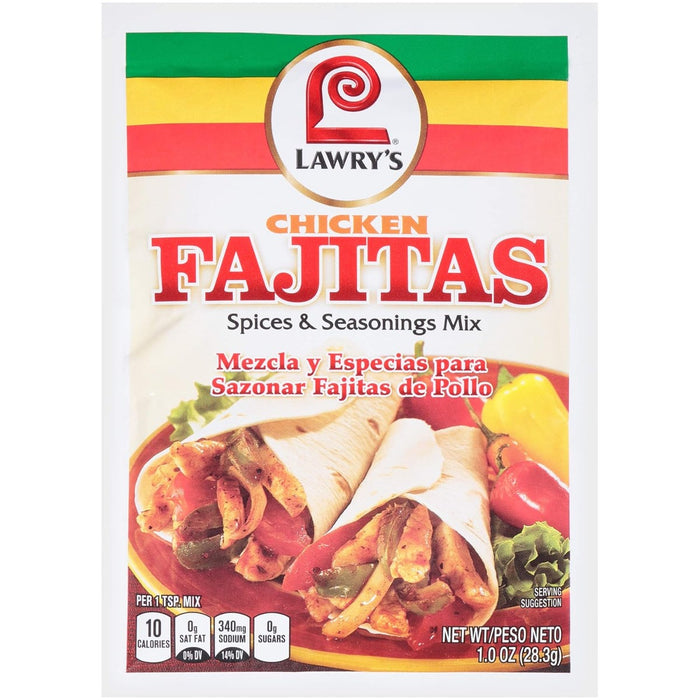 LAWRYS: Mix Ssnng Fajita Chckn, 1 oz
