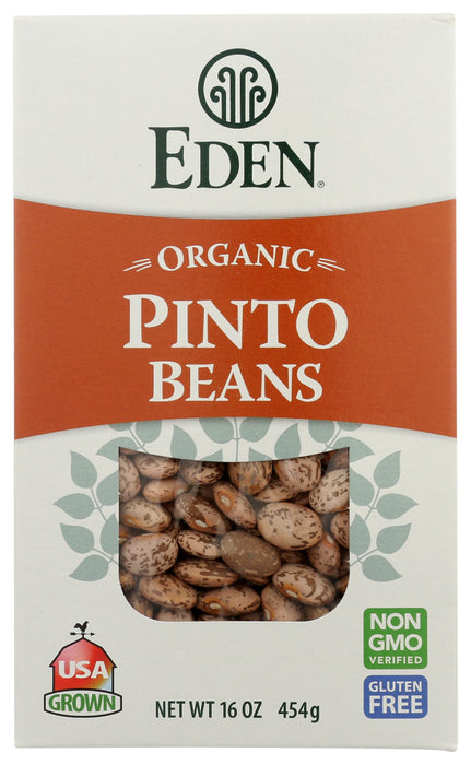 EDEN FOODS: Organic Pinto Beans, 16 oz