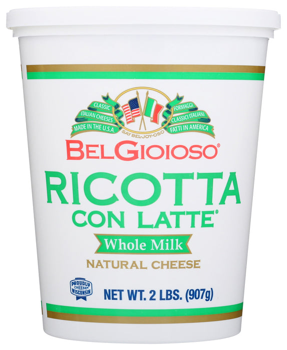 BELGIOIOSO: Chs Ricotta Whl Mlk, 2 lb