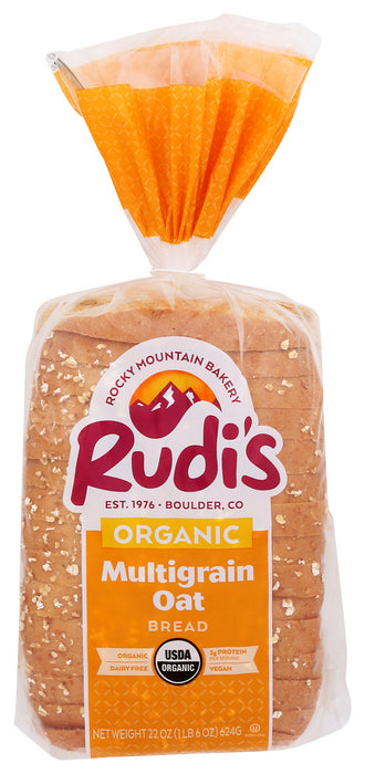 RUDIS: Organic Bakery Organic Multigrain Oat Sandwich Bread, 22 oz