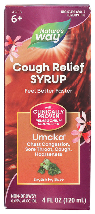 NATURES WAY: Umcka Cough Syrup, 4 fo