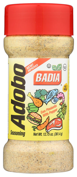 BADIA: Seasoning Adobo W Pepper, 12.75 OZ