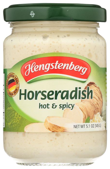 HENGSTENBERG: Horseradish Hot & Spicy, 5.25 oz
