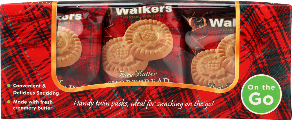 WALKERS: Shortbread Snack Pack, 7.2 oz