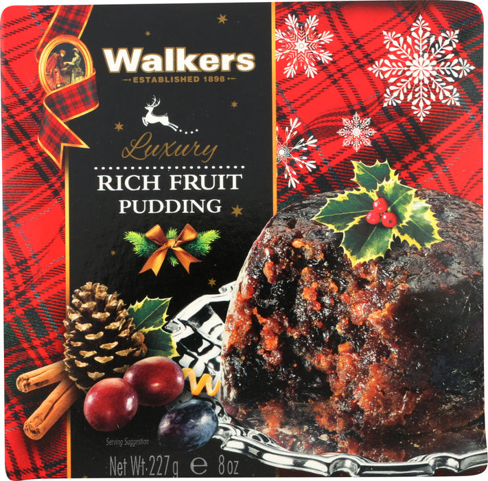 WALKERS: Pudding Fruit Rich, 8 OZ