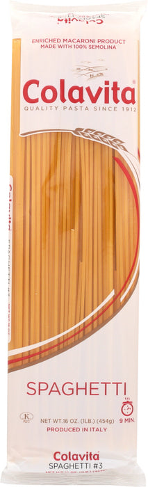 COLAVITA: Spaghetti, 1 LB