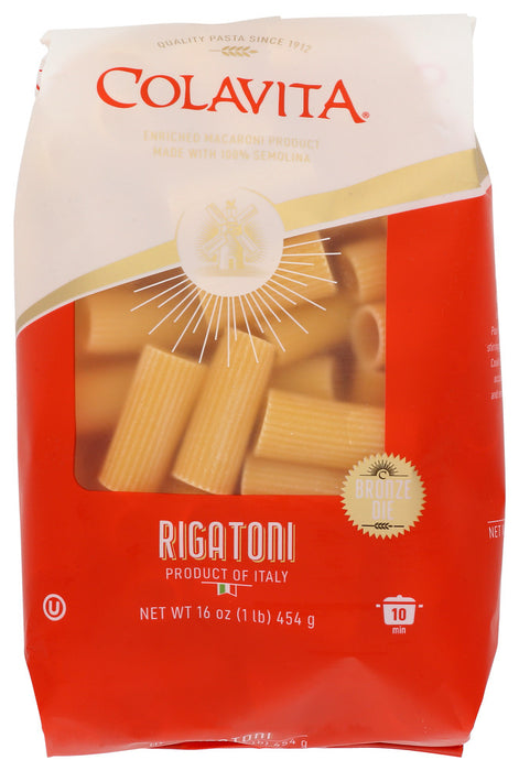 COLAVITA: Pasta Rigatoni, 1 LB