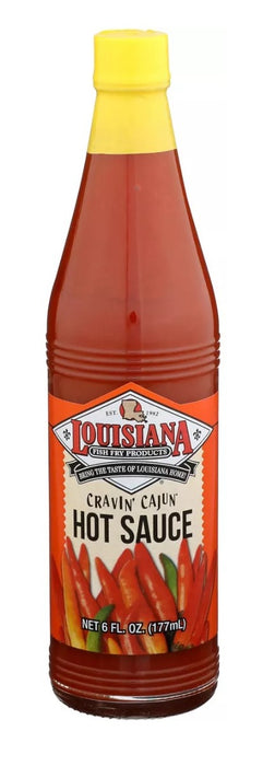 LOUISIANA FISH FRY: Sauce Hot, 6 oz
