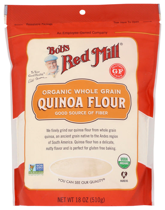 BOBS RED MILL: Organic Quinoa Flour, 18 oz