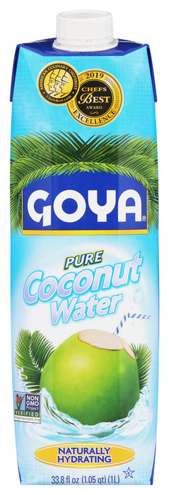 GOYA: Pure Coconut Water, 33.8 oz