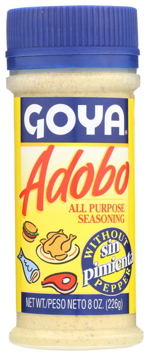 GOYA Adobo Seasoning All Purpose without Pepper, 8 oz