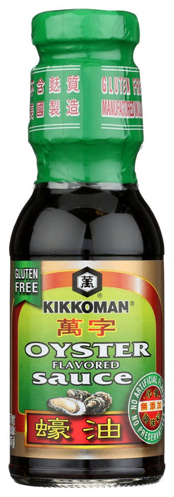 KIKKOMAN: Oyster Flavored Sauce Green Label, 12.4 oz