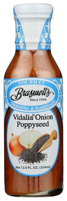 BRASWELL: Drssng Vidalia Poppyseed, 12 oz