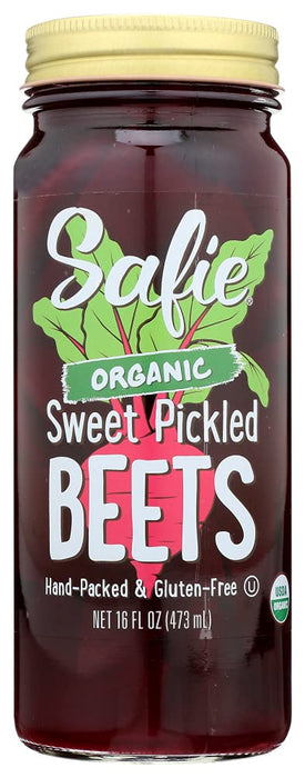 SAFIE: Beets Sweet Pickled Organic, 16 oz