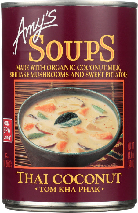 AMYS: Thai Coconut Soup Tom Kha Phak, 14.1 oz