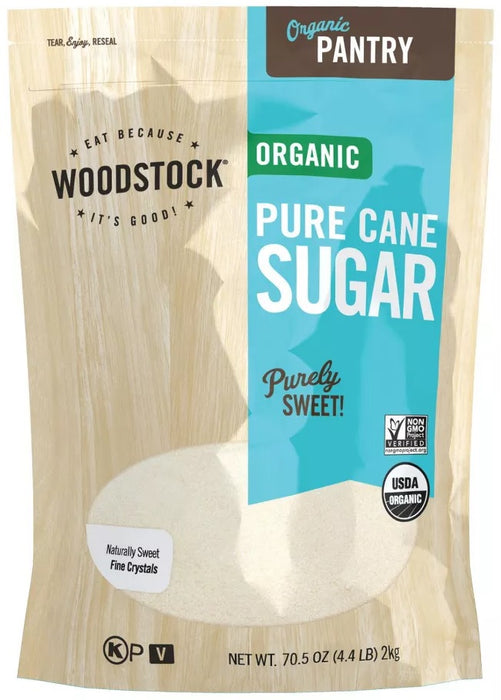 WOODSTOCK: Pure Cane Sugar Organic Classic, 24 oz