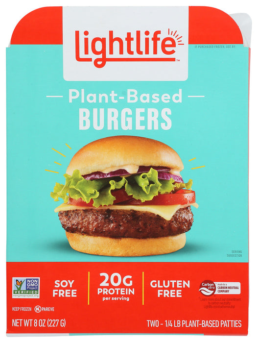 LIGHTLIFE: Burger Plnt Bsd, 8 oz