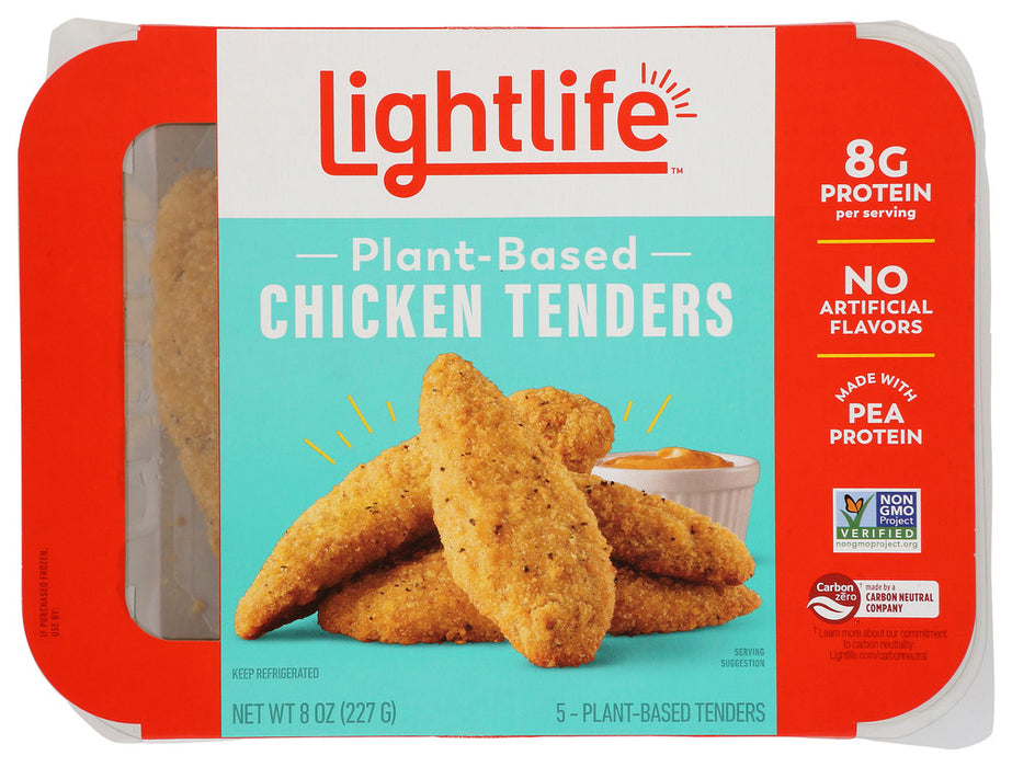 LIGHTLIFE: Chicken Tenders Plnt Bsd, 8 oz