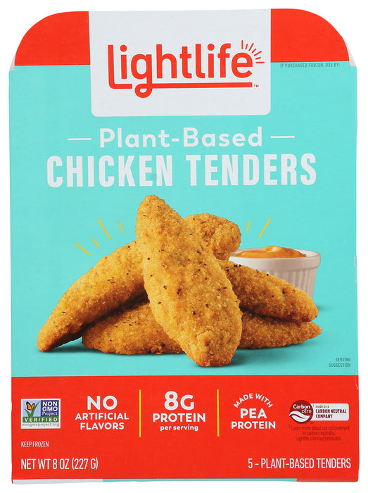 LIGHTLIFE: Plant Based Chicken Tenders, 8 oz