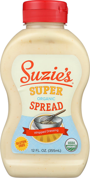 SUZIE'S: Super Organic Spread, 12 fo