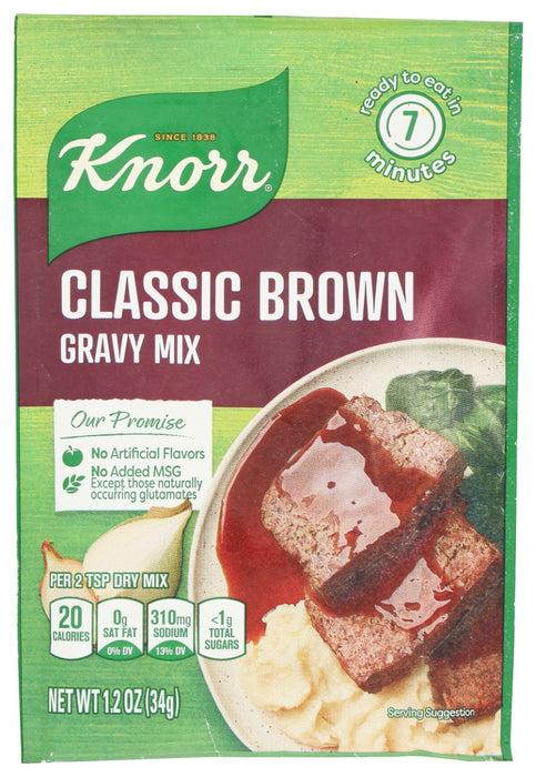 KNORR: Classic Brown Gravy Mix, 1.2 Oz