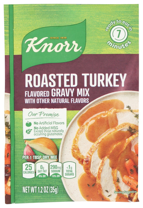 KNORR: Roasted Turkey Flavored Gravy Mix, 1.2 oz