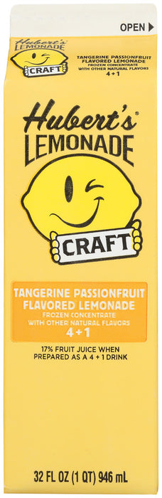HUBERTS: Tangerine Passionfruit Lemonade, 32 oz