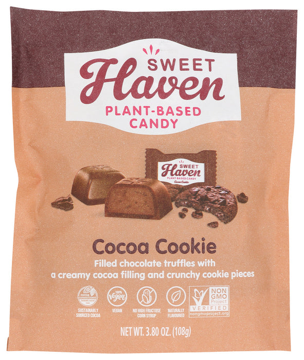 SWEET HAVEN: Cookie Cocoa Choc Pouch, 3.8 oz