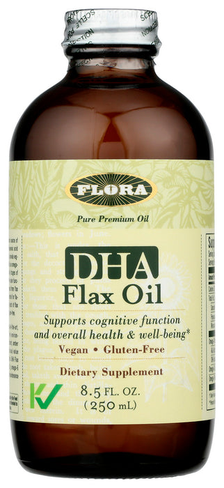 FLORA HEALTH: DHA Flax Oil, 8.5 oz