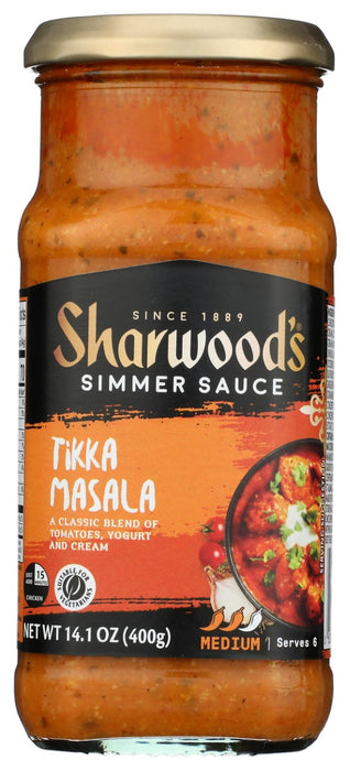 SHARWOODS: Sauce Tikka Masala, 14.1 oz