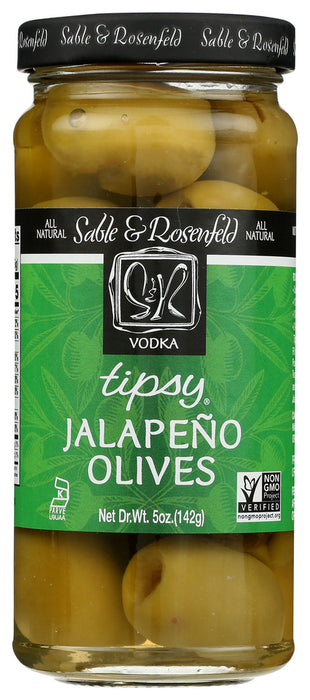 SABLE & ROSENFELD: Tipsy Olive Stfd Jlpno, 5.3 oz