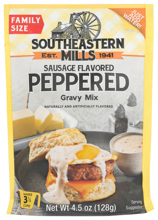 SOUTHEASTERN MILLS: Mix Gravy Pprd W Ssg Of, 4.5 OZ