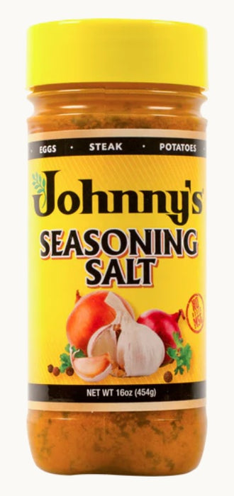 JOHNNYS FINE FOODS: Seasoning Salt, 16 oz