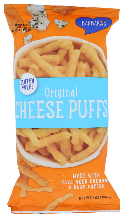 BARBARA'S BAKERY: Cheese Puffs Original, 7 oz