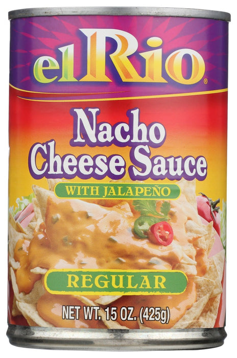EL RIO: Nacho Cheese Sauce with Jalapeno Regular, 15 oz