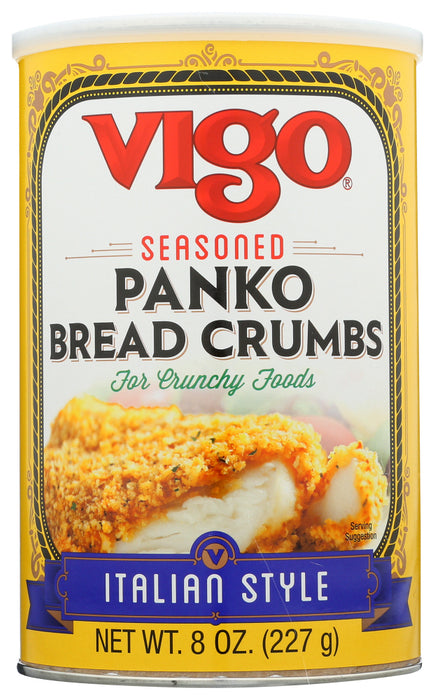 VIGO: Seasoned Panko Bread Crumbs, 8 oz