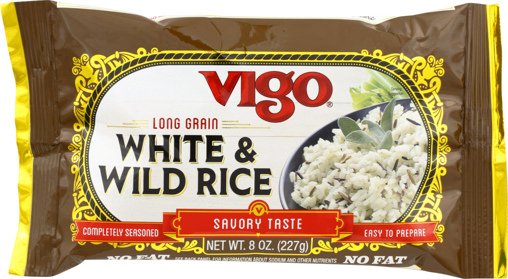 VIGO: Rice Dnnr Wht Wld Herb, 8 oz