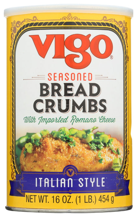 VIGO: Seasoned Italian Style Bread Crumbs, 16 oz
