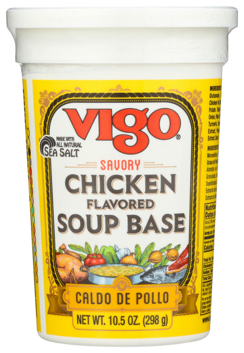 VIGO: Soup Base Savory Chicken, 10.5 oz