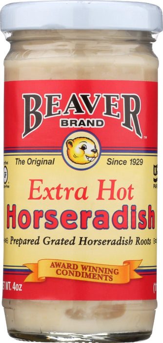 BEAVER BRAND: Extra Hot Horseradish, 4 oz