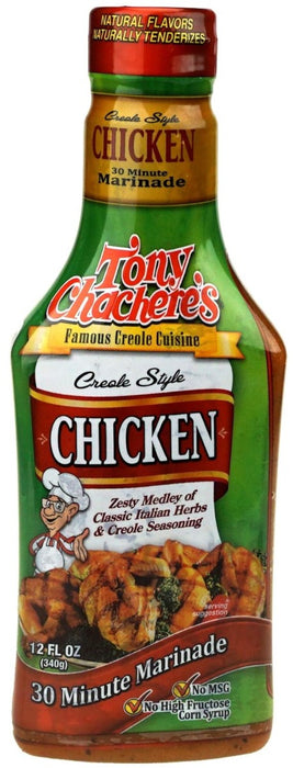 TONY CHACHERES: 30 Minute Chicken Marinade, 12 oz