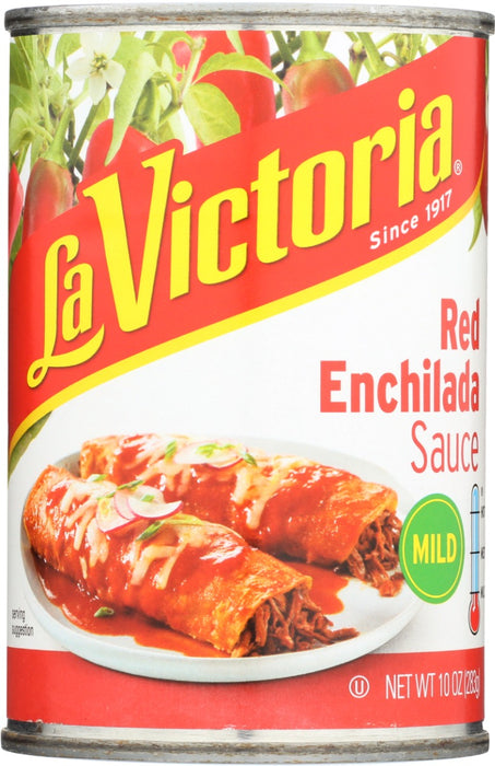 LA VICTORIA: Red Enchilada Sauce Mild, 10 oz