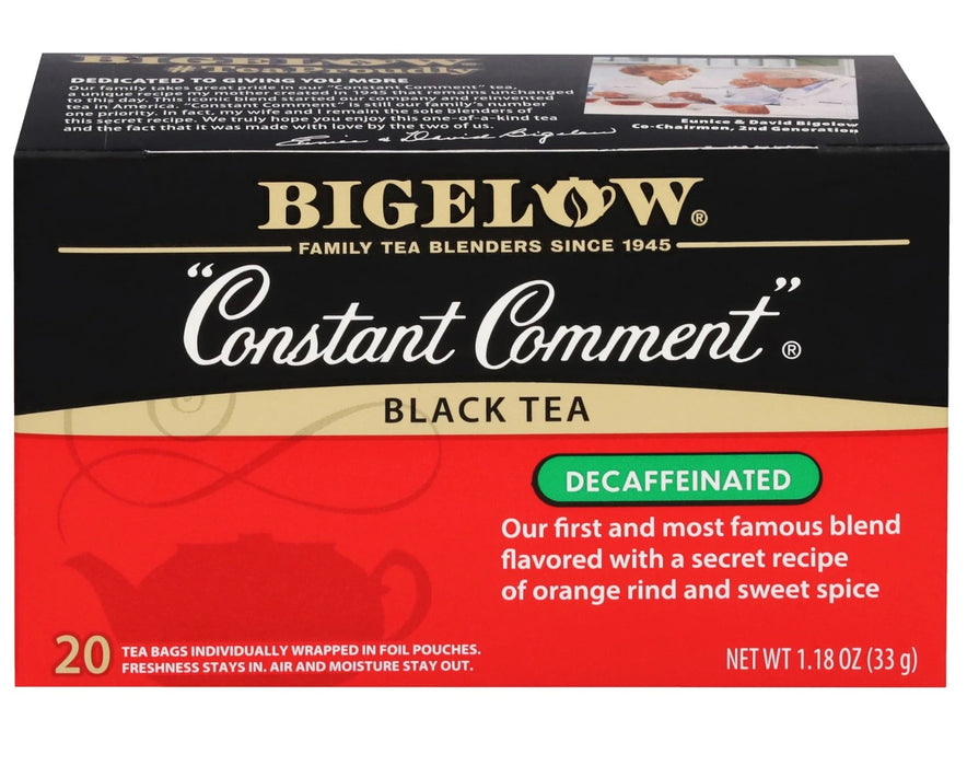 BIGELOW: Constant Comment Decaf Black Tea, 1.18 oz