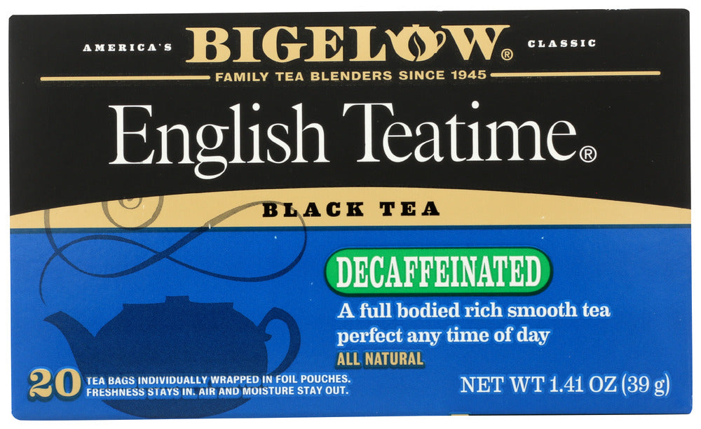 BIGELOW: English Teatime Decaf, 1.41 oz